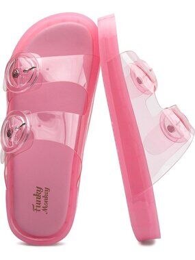 Comfort Slides for Women | Non-Slip Lightweight Flat Beach Sandals for Summer